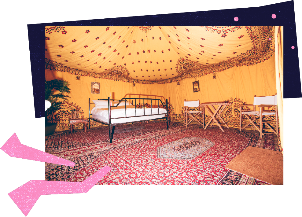 Download Traditional Festival Tent Interior | Wallpapers.com