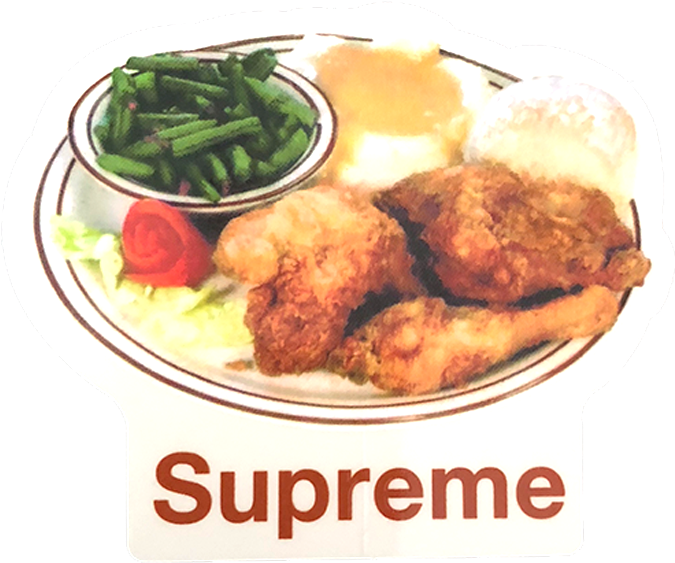 Traditional Fried Chicken Dinner Plate PNG