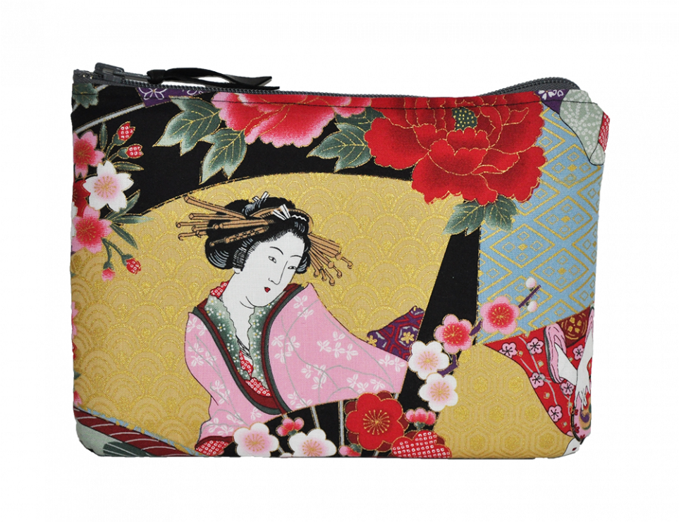 Traditional Geisha Art Pouch PNG
