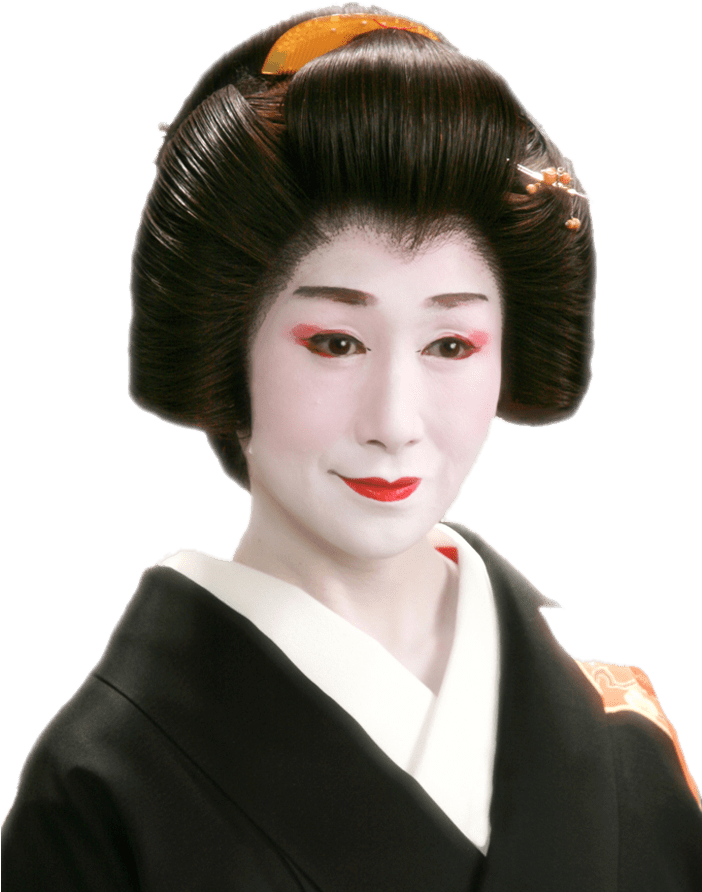 Download Traditional Geisha Portrait | Wallpapers.com