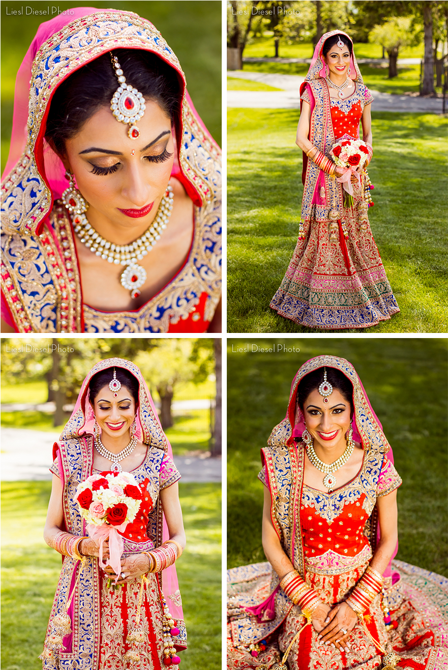 Traditional Indian Bride Portraits PNG