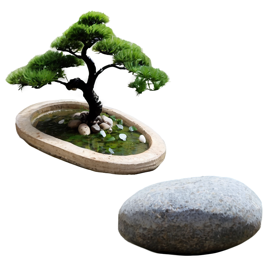 Traditional Japanese Garden Png 2 PNG