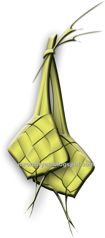 Traditional Ketupat Illustration PNG