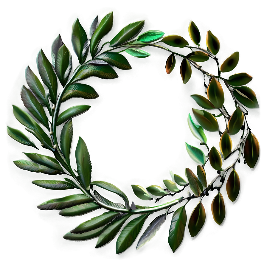 Traditional Laurel Wreath Png 95 PNG