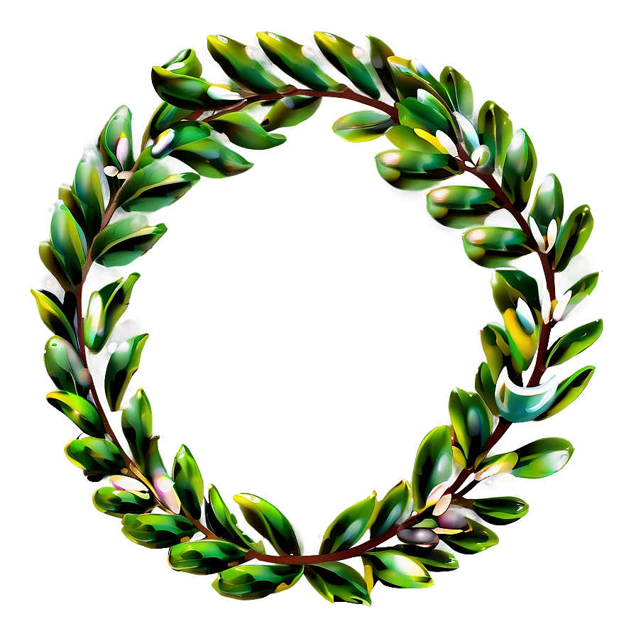 Traditional Laurel Wreath Png Ljc PNG