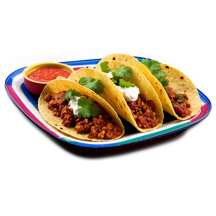 Traditional Mexican Tacos Png 31 PNG