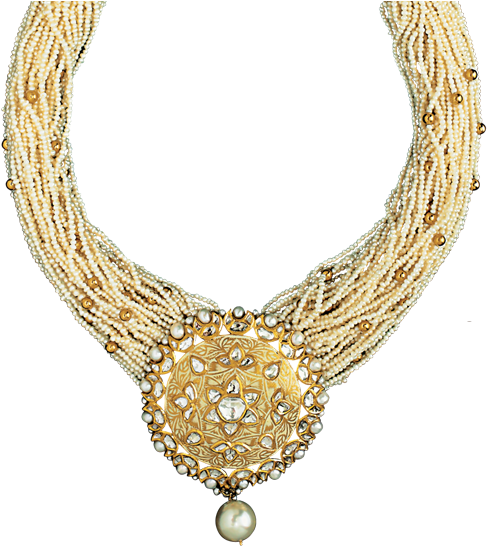 Traditional Multi Strand Mangalsutra Design PNG