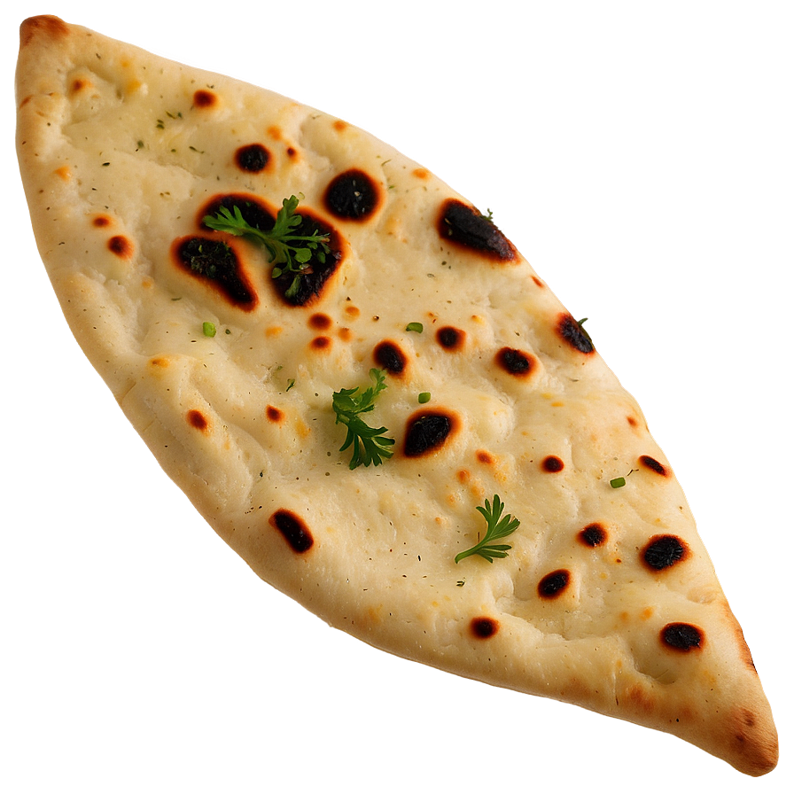 Traditional Naan Bread Png 20 PNG