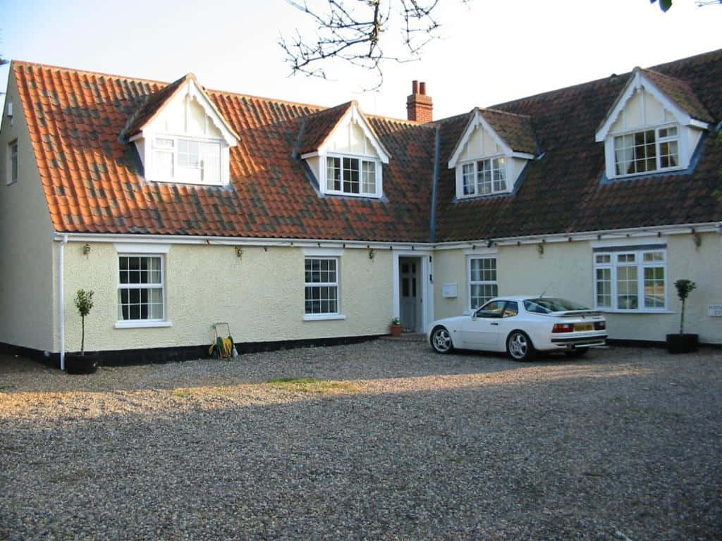 Traditional Norwich Cottage Exterior Wallpaper