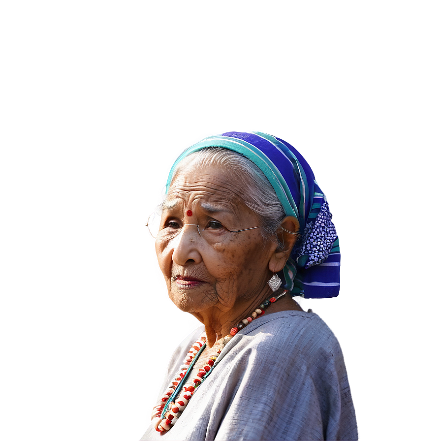 Traditional Old Lady Image Png 30 PNG