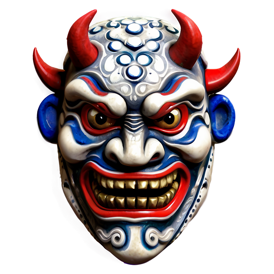 Traditional Oni Mask Png Ltc PNG