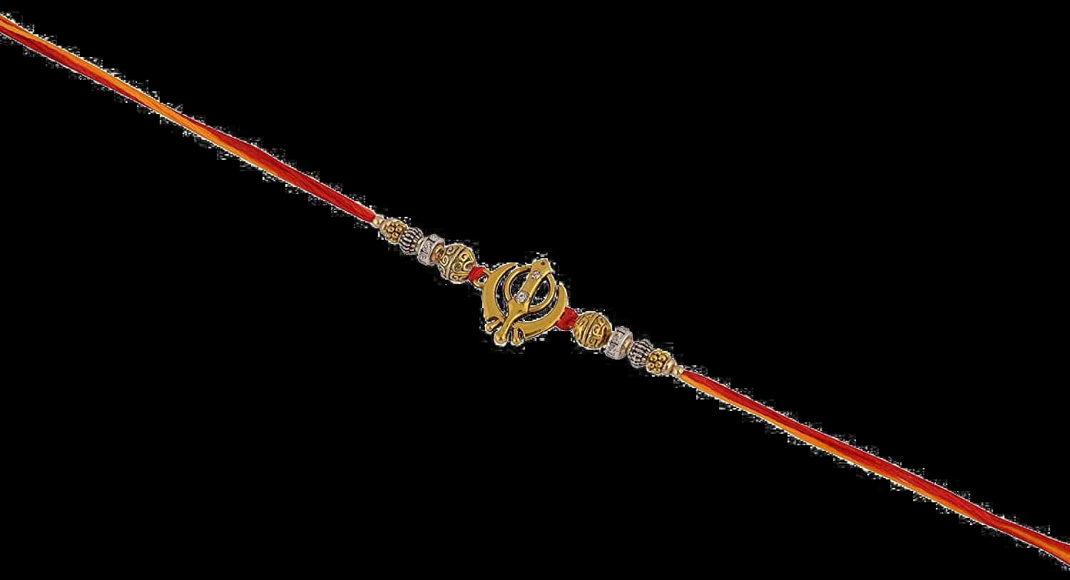 Traditional Rakhi Bracelet PNG