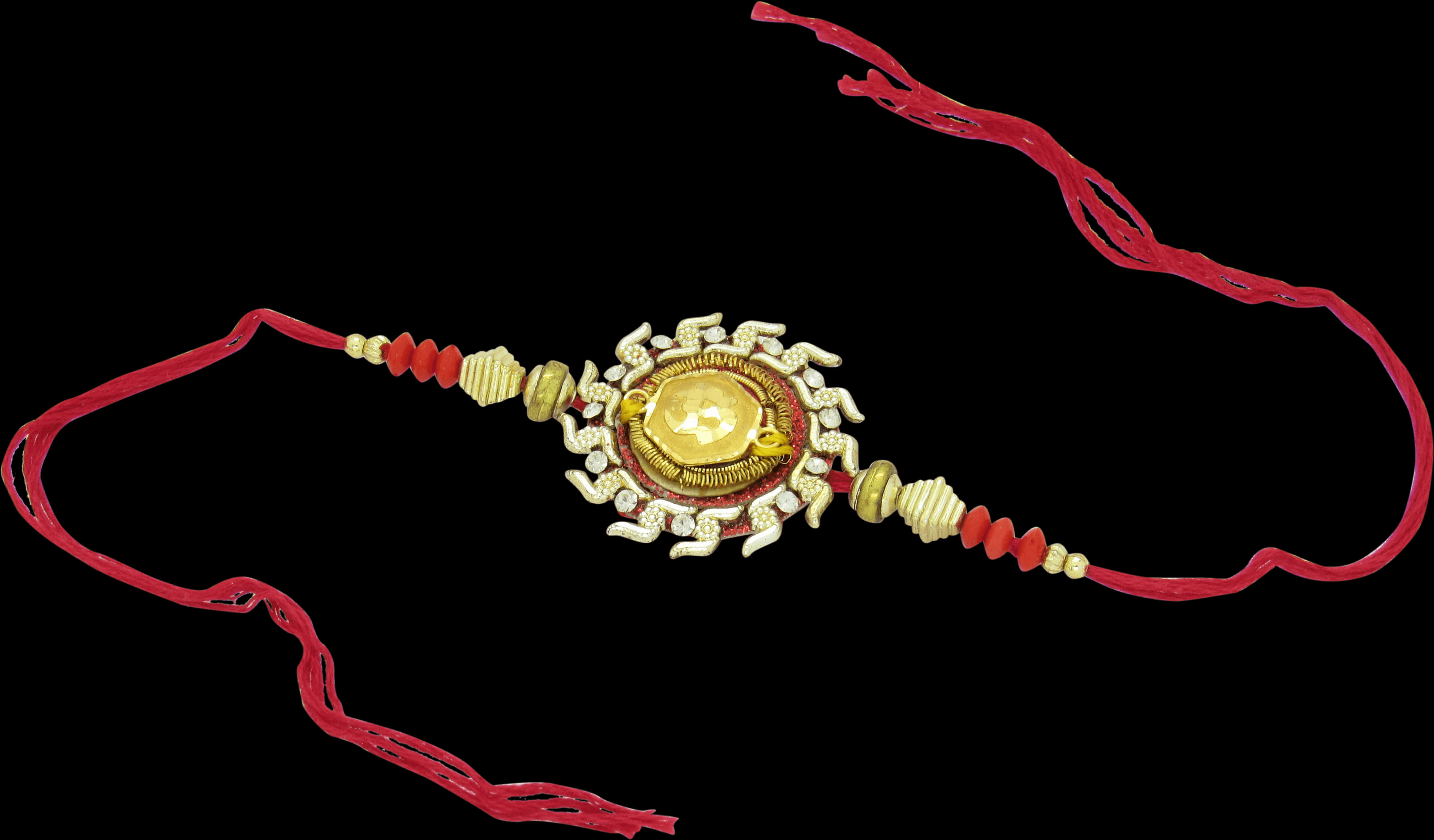 Traditional Rakhi Bracelet PNG