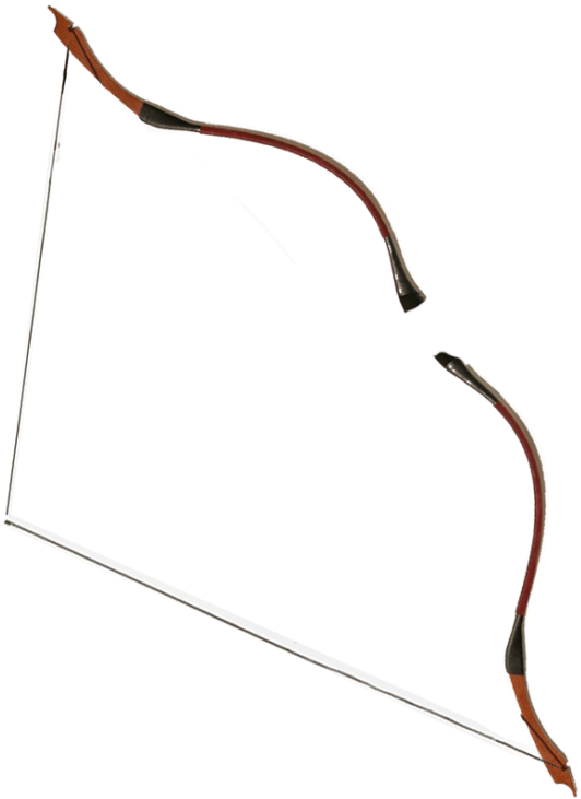 Traditional Recurve Bow PNG