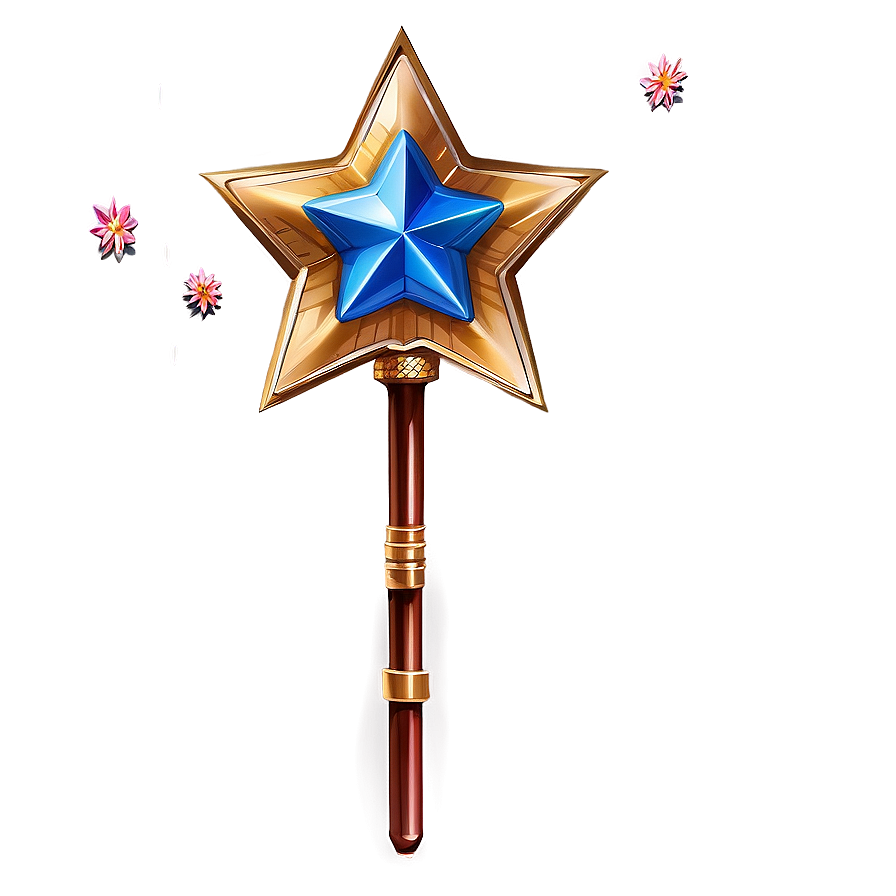 Traditional Star Wand Png Pxw PNG