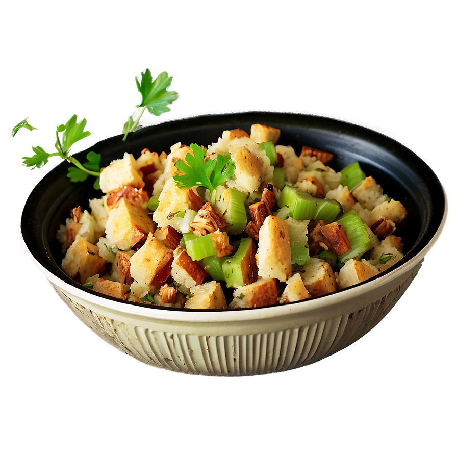Traditional Stuffing With Celery Png Ijv PNG