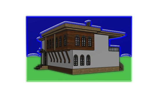Traditional Style Rendered Home PNG