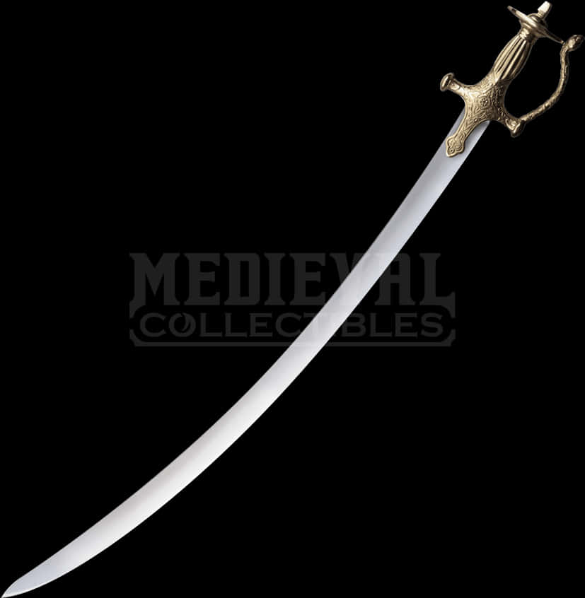 Traditional Talwar Sword PNG