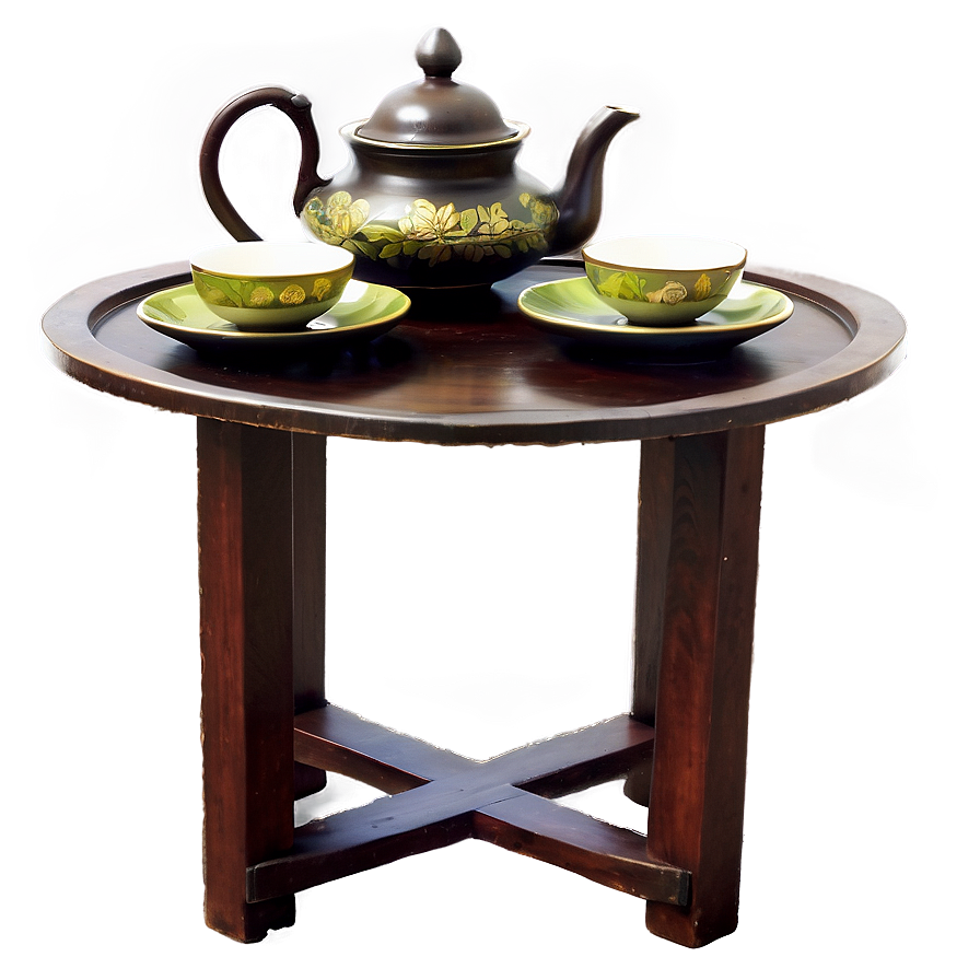 Traditional Tea Table Png 29 PNG