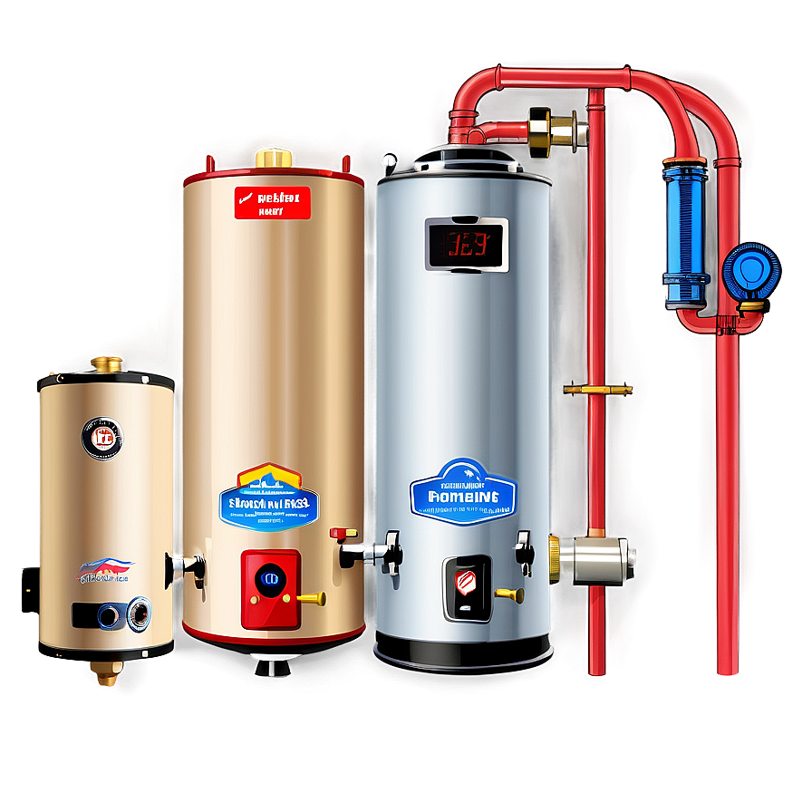 Traditional Vs Tankless Water Heater Png Fix PNG