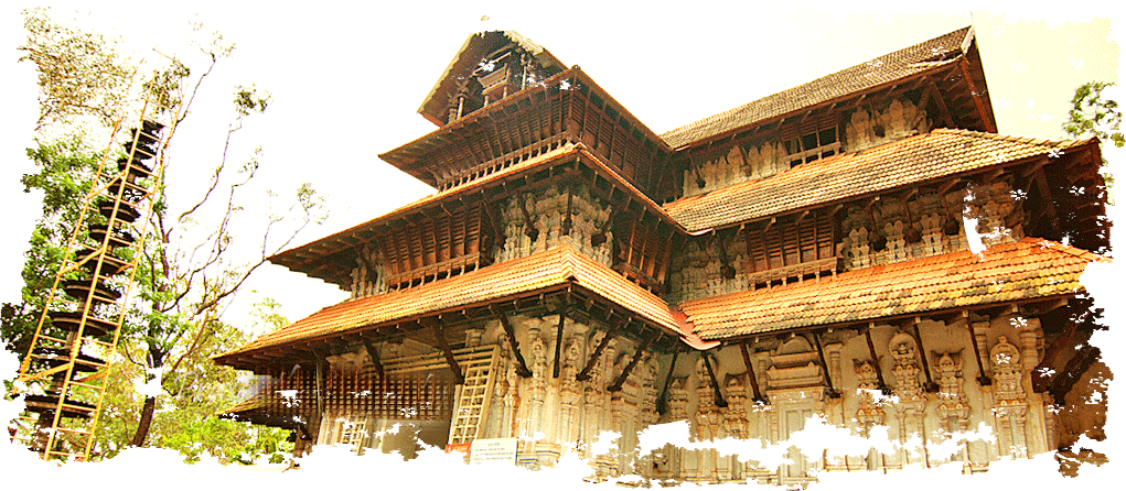 Traditional Wooden Temple Architecture PNG
