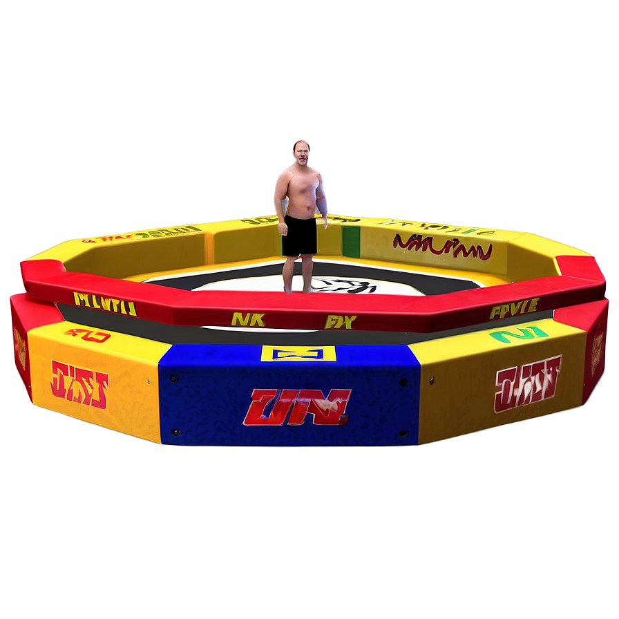 Traditional Wrestling Ring Png Pti40 PNG