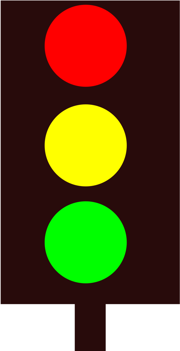 Traffic Light Simple Illustration PNG