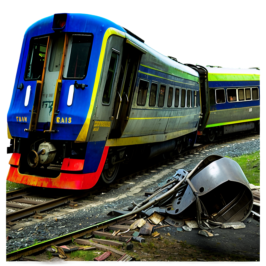 Train Crash Disaster Png Aar PNG