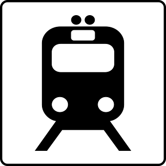 Train Front View Icon PNG