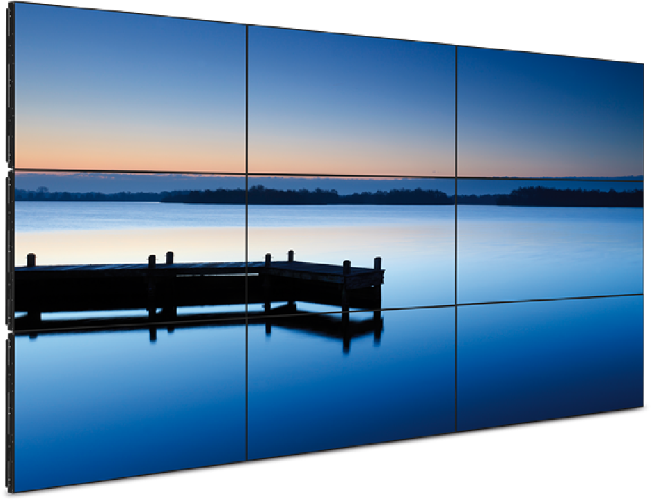 Tranquil Lake Sunset Wall Art PNG