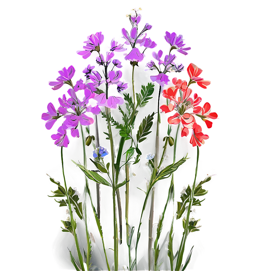 Tranquil Wildflower Vista Png 46 PNG