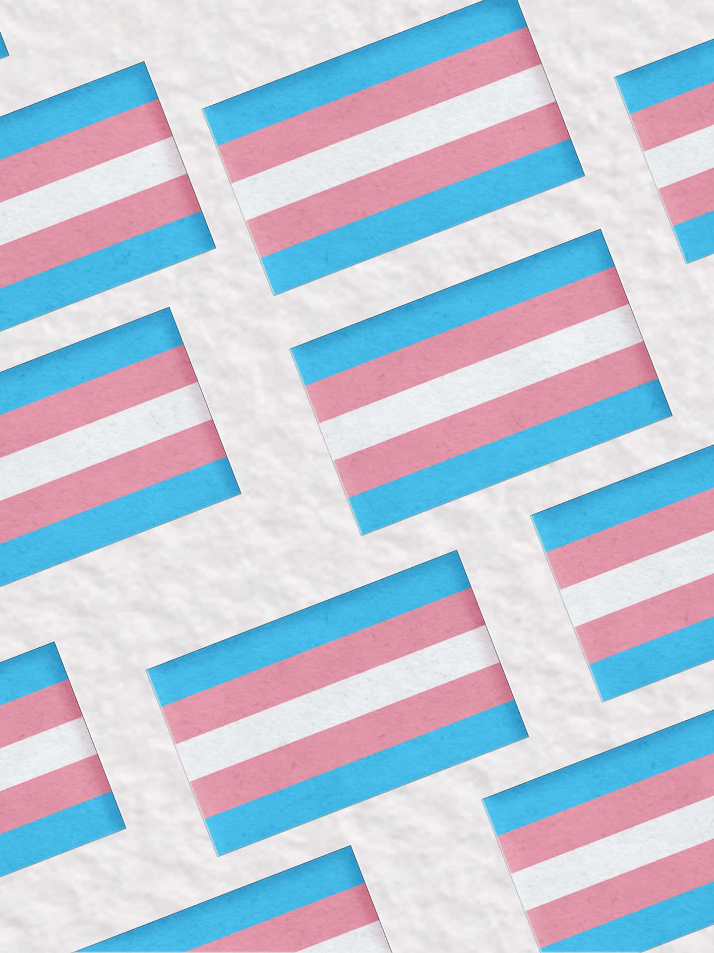 Visadin Stolthet Och Support För Transpersoner Genom Att Använda Transflaggan Som Din Dator- Eller Mobilbakgrund. Wallpaper
