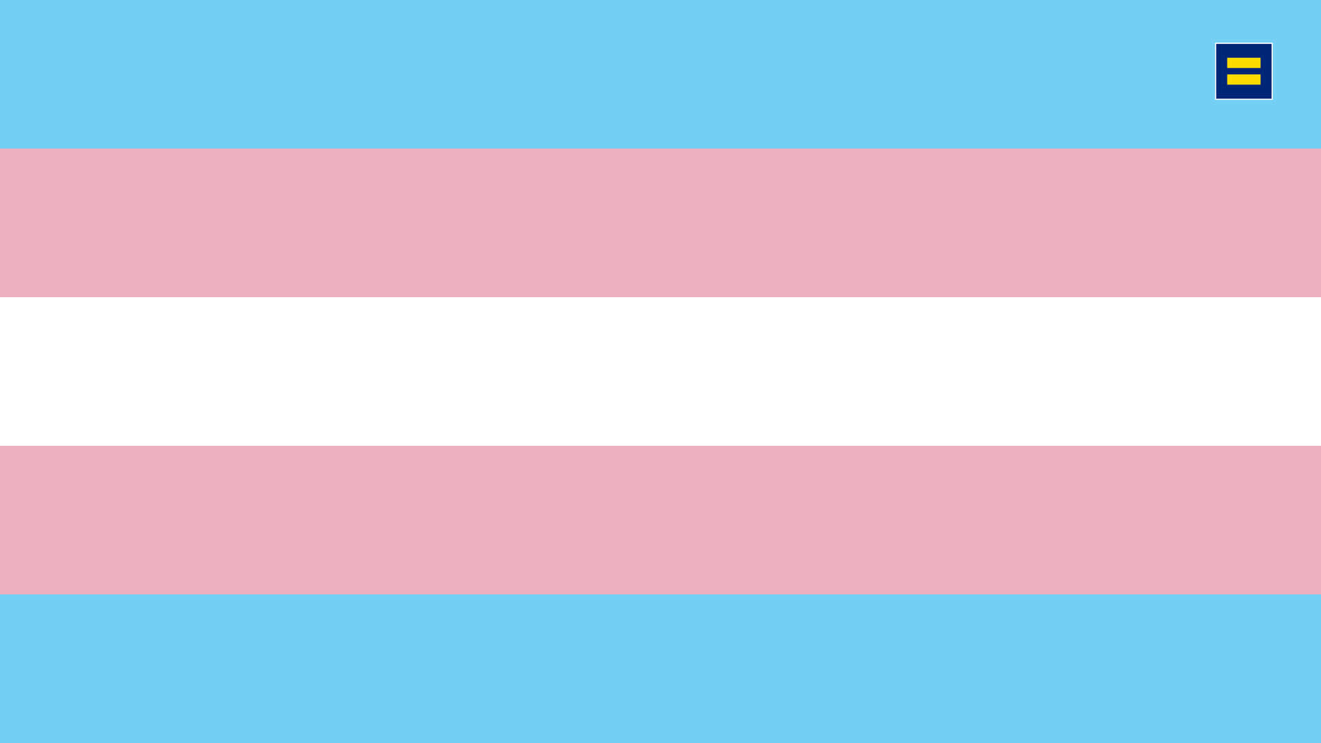 Umabandeira Transgender Com Fundo Branco E Azul Papel de Parede