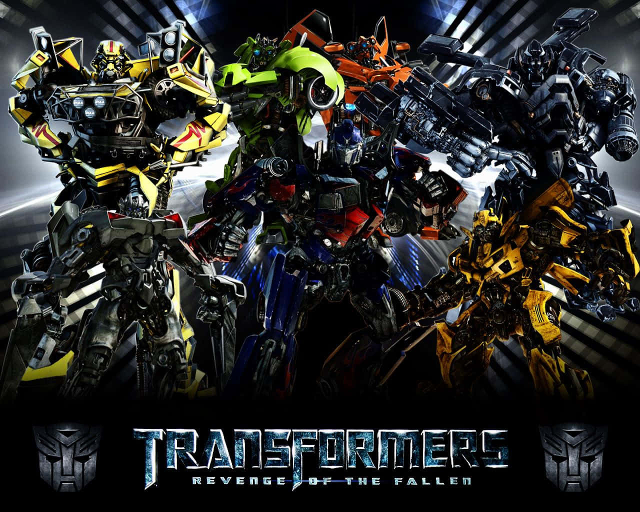 Iconic Transformers Battle Scene