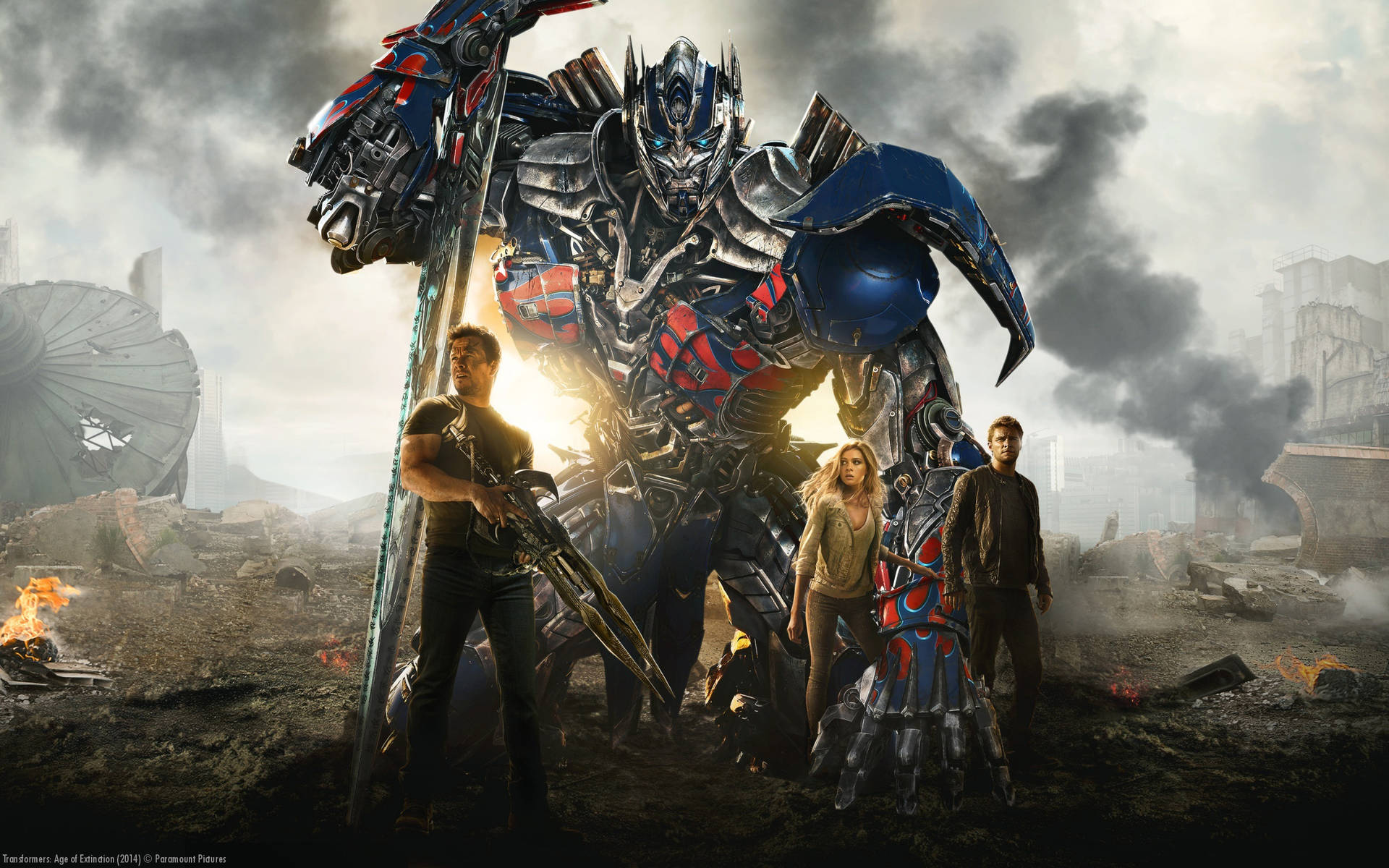 Transformers 4 Film Poster Wallpaper
