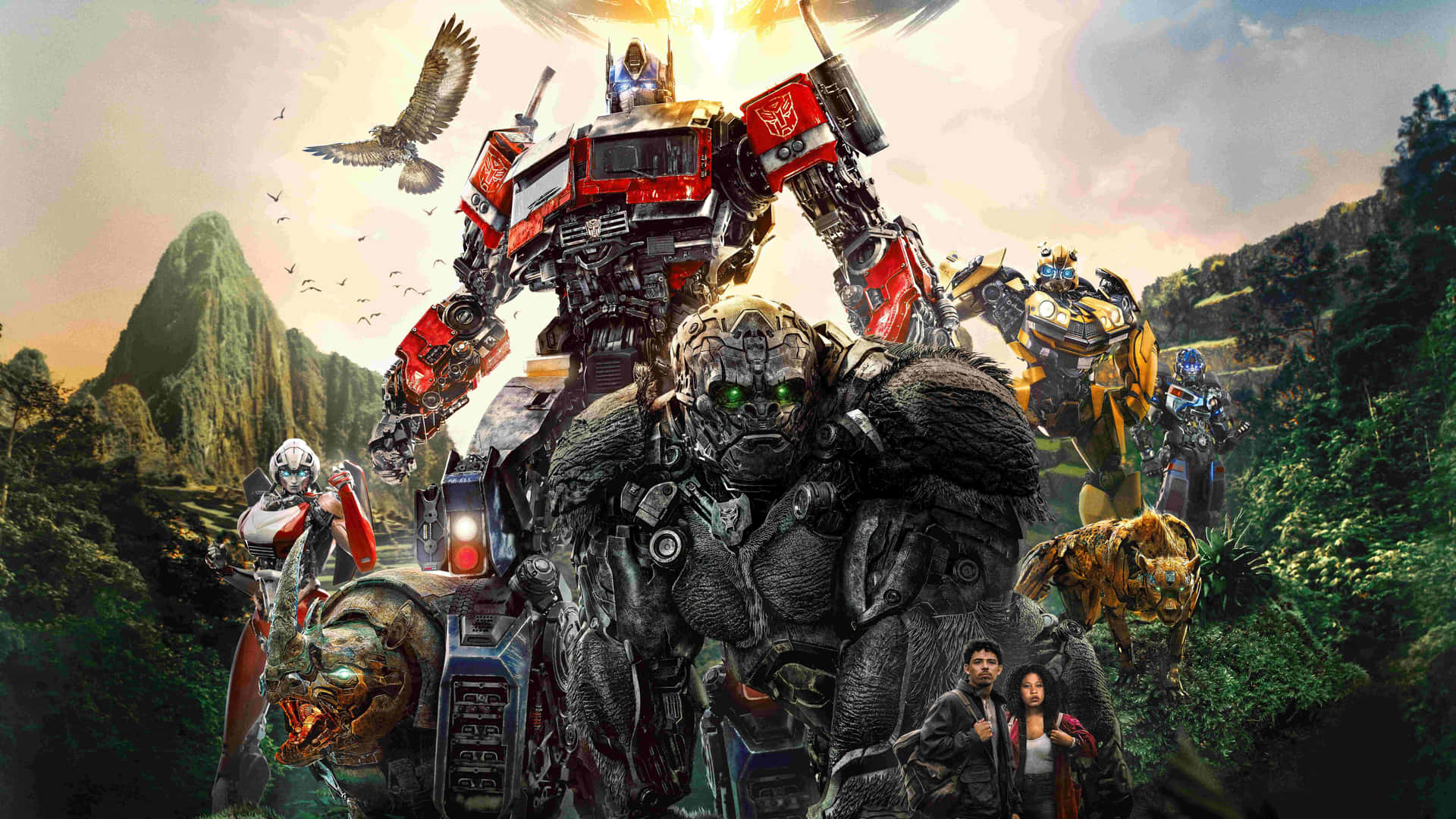 Transformers_ Beast_ Warriors_ Jungle_ Backdrop Wallpaper
