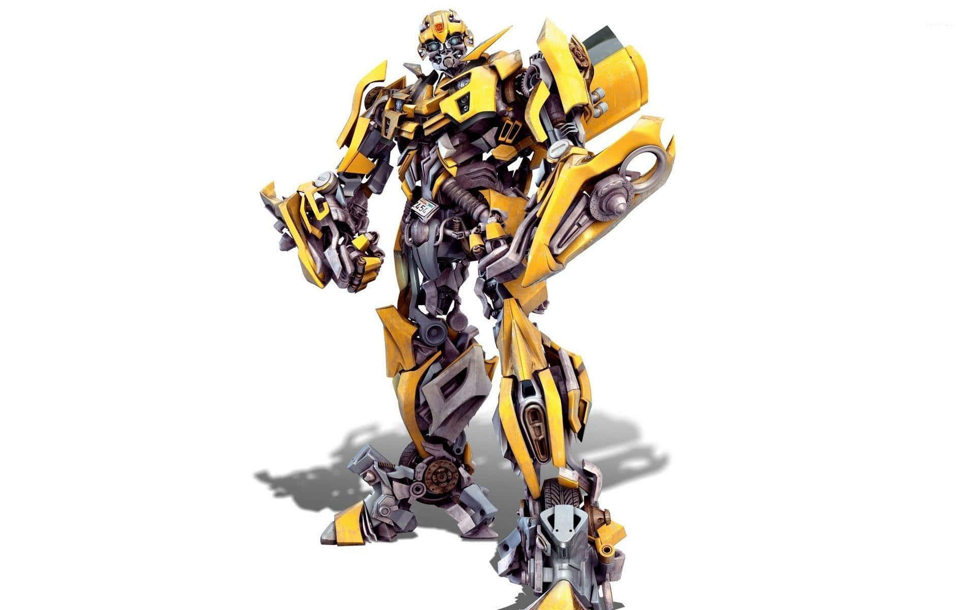 Autobot Bumblebee kæmper i forsvaret for Jorden. Wallpaper