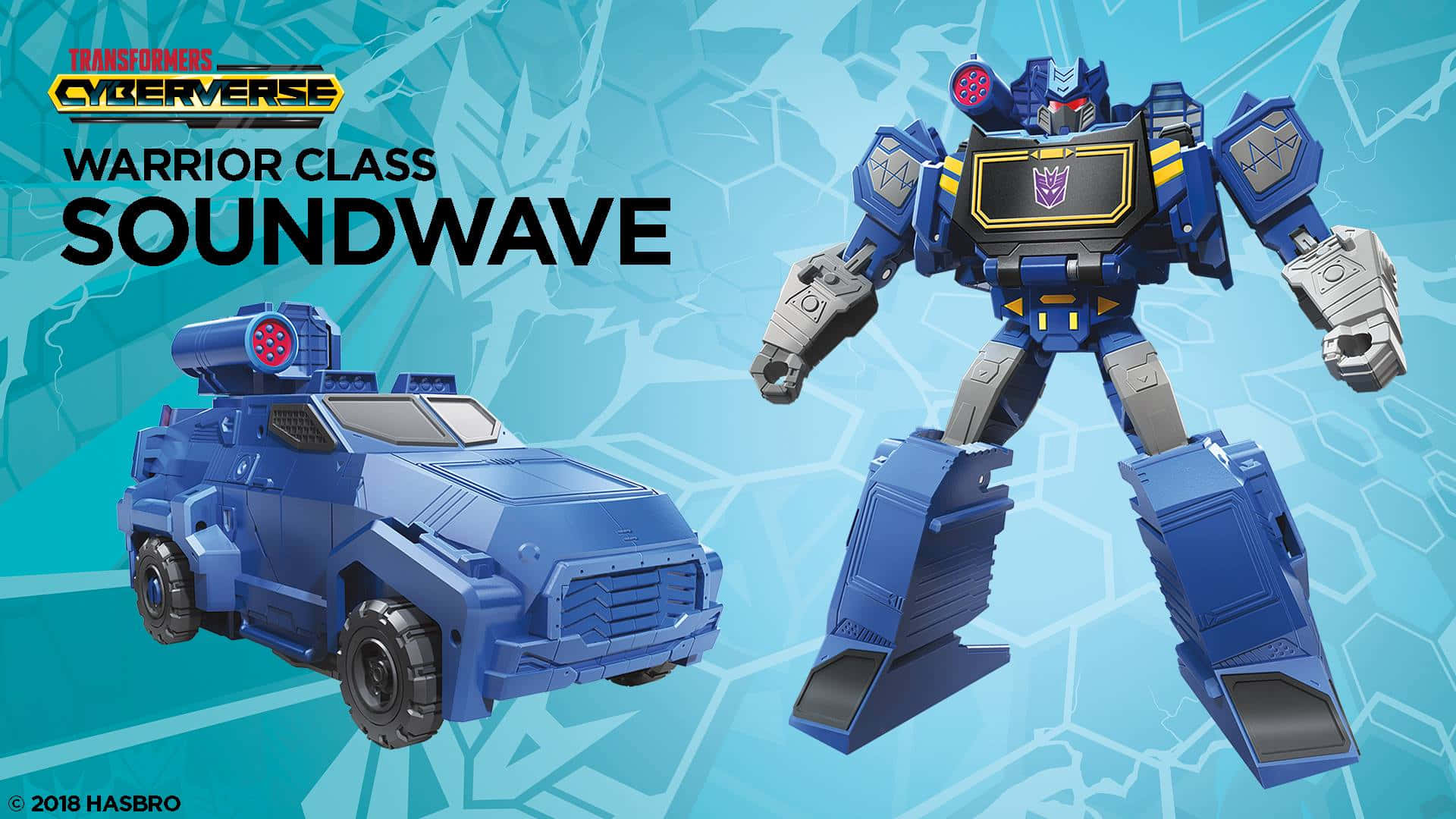 Transformers Cyberverse Blue Wallpaper