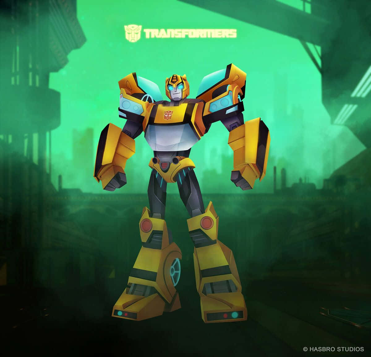 Transformers Cyberverse Bumblebee Wallpaper