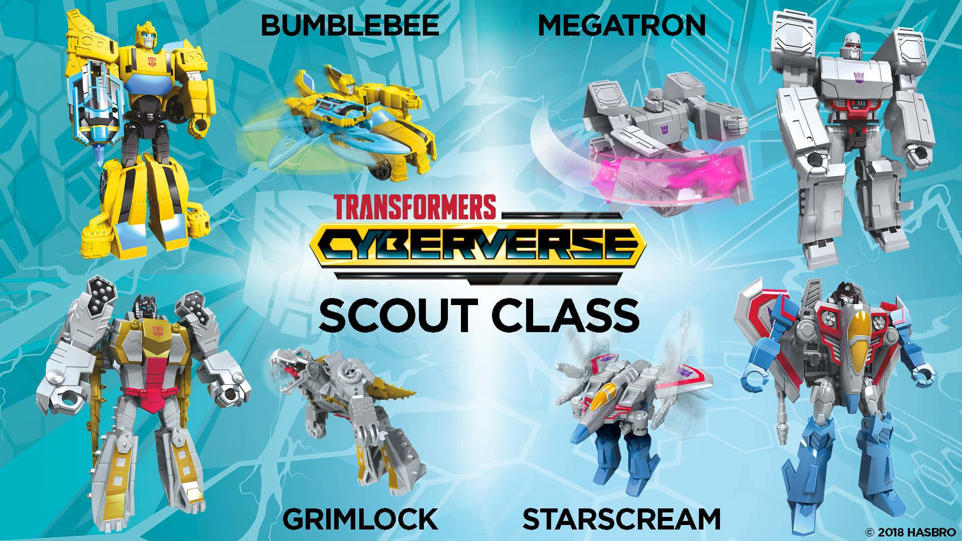 Transformers Cyberverse Toys Wallpaper