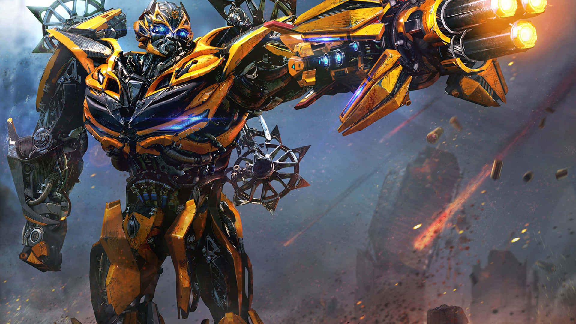 Transformersden Sista Riddaren Hd-bakgrundsbild
