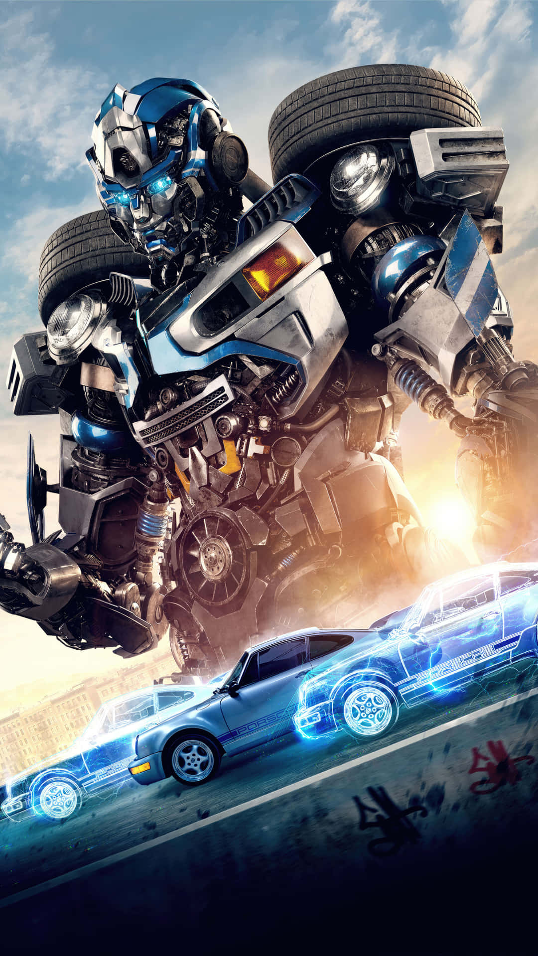 Transformers: Rise Of The Beasts - Autobot Utstilling Bakgrunnsbildet