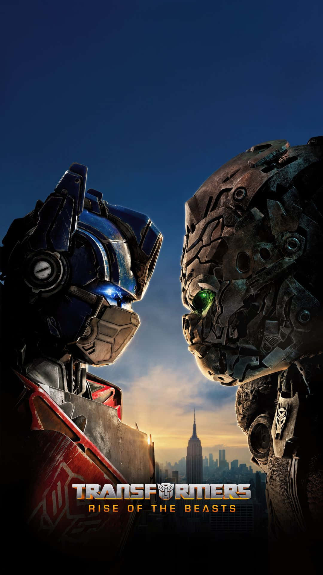 Transformers Rise Of The Beasts Faceoff Wallpaper