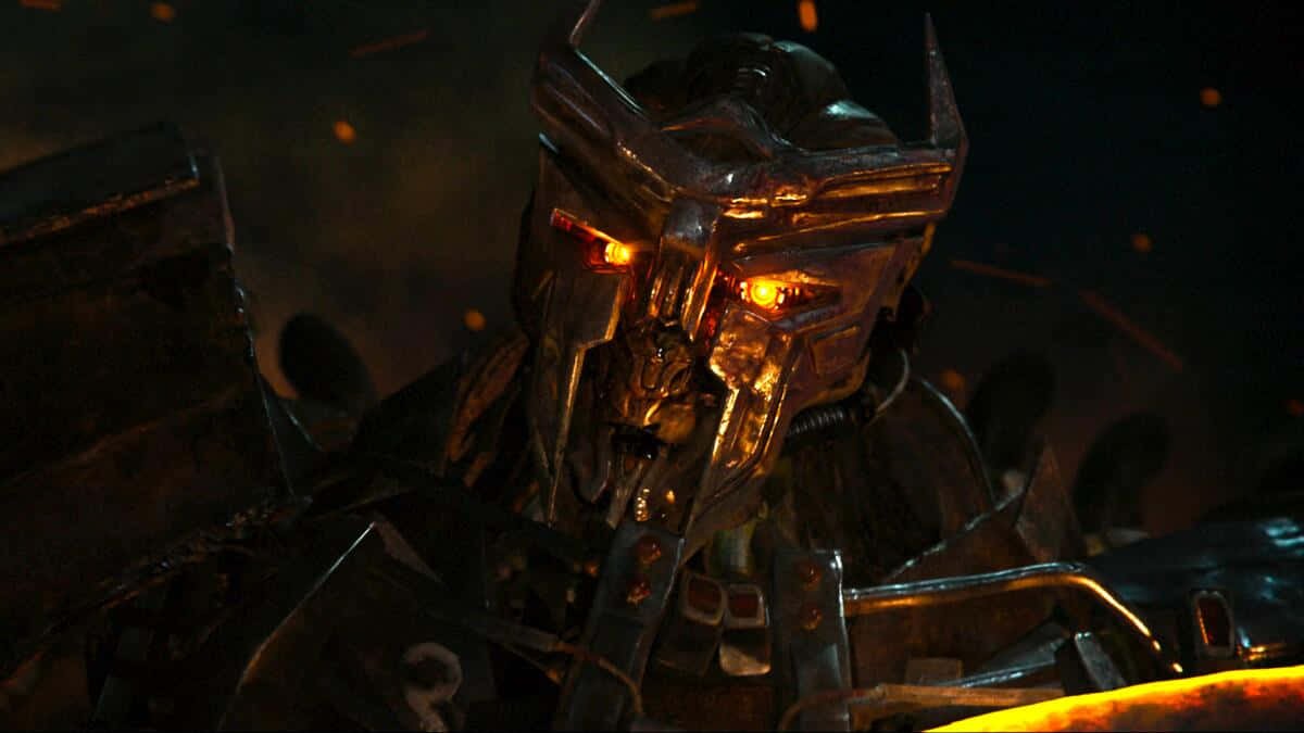 Transformers Rise Of The Beasts Intense Autobot Scene Wallpaper