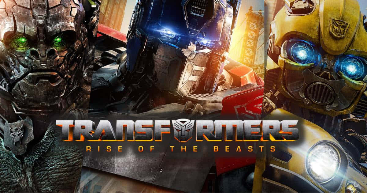 Transformers Rise Of The Beasts Promo Art Wallpaper