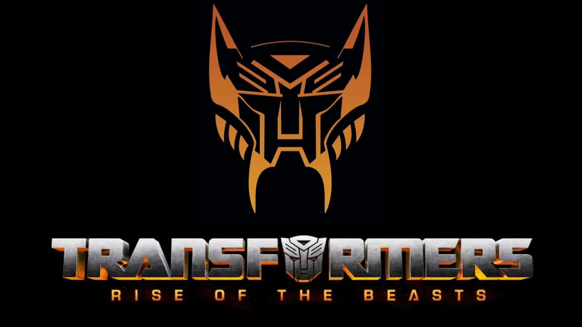 Transformers Riseofthe Beasts Logo Wallpaper