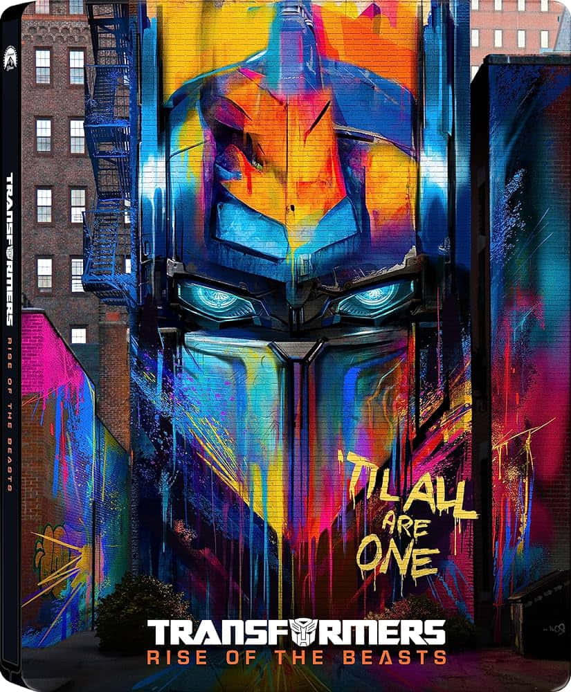 Transformers Riseofthe Beasts Optimus Prime Mural Wallpaper