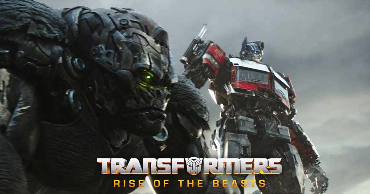 Transformers Riseofthe Beasts Optimus Primeand Beast Wallpaper