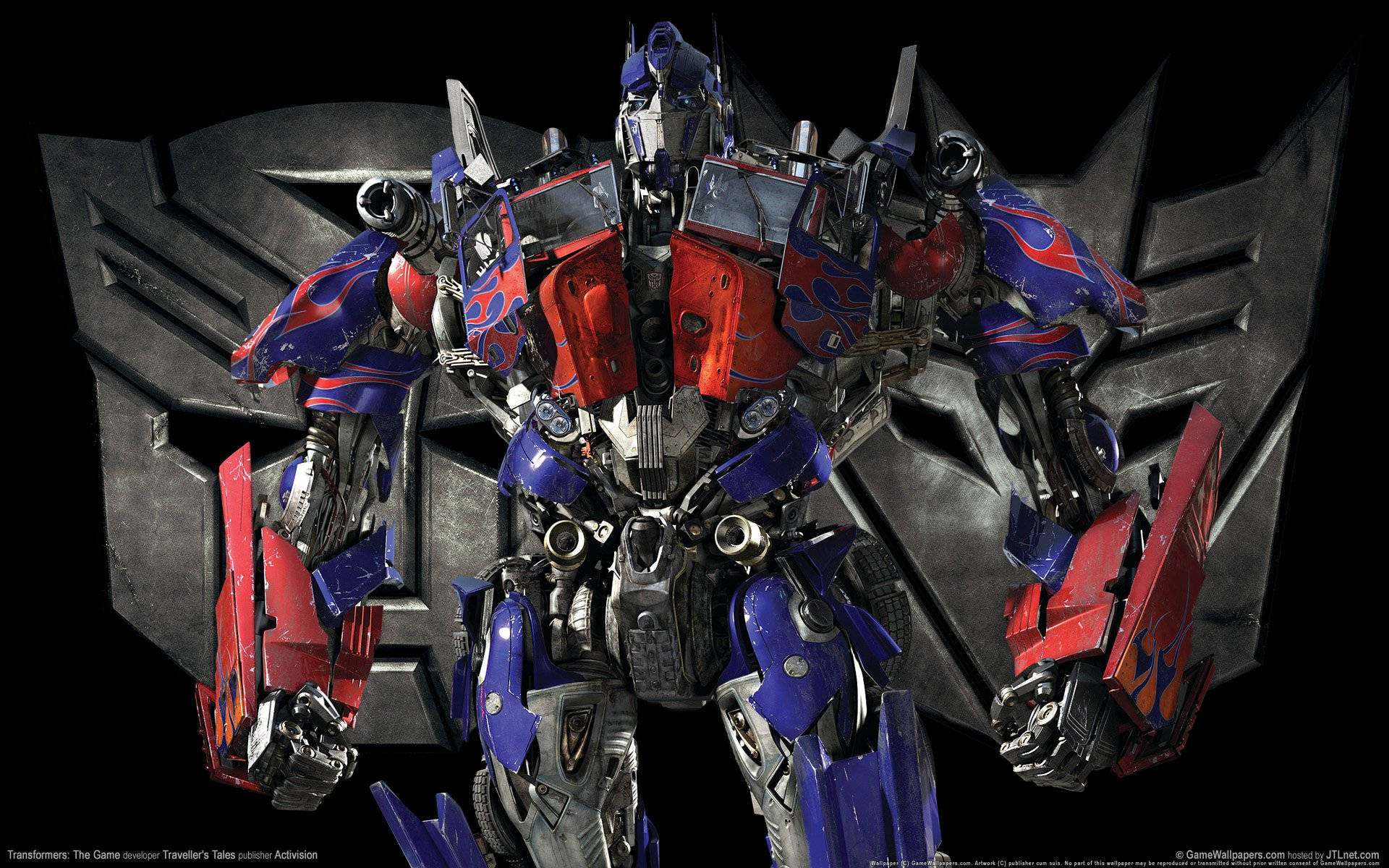Transformers: The Game Optimus Wallpaper