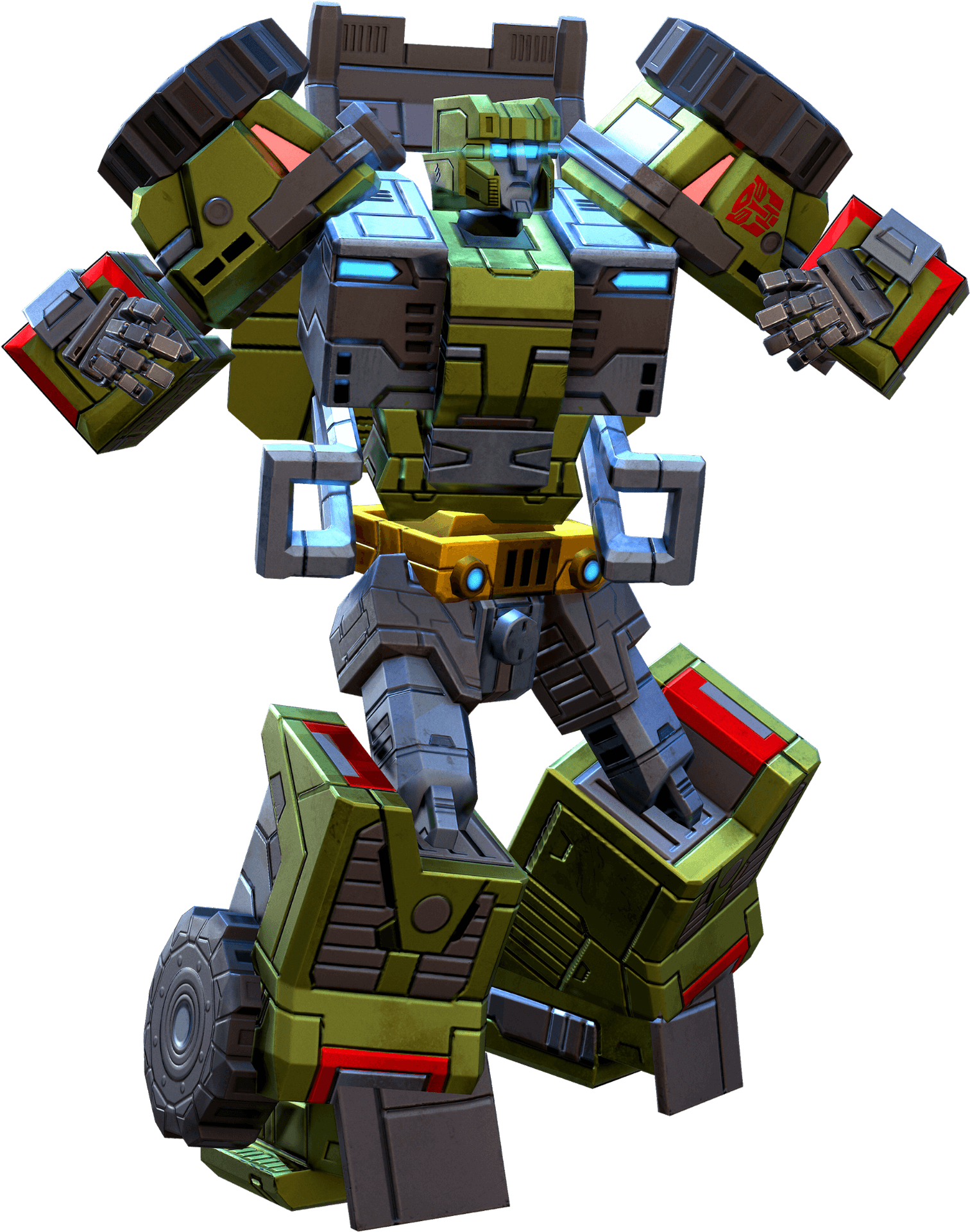Transformers_ Green_ Robot_ Render.png PNG